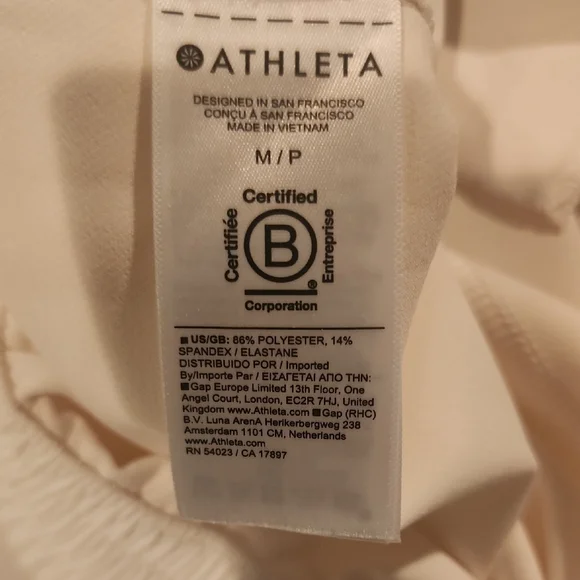 Athleta Women's Cream Wide Leg Pants - Picture 14 of 15